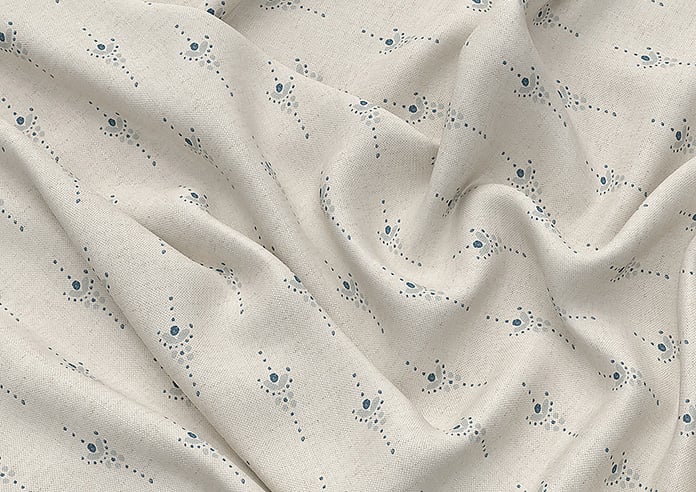 Emily Bond Honor, Fowey Blue - Roman Blind - Image 4